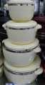 WOERKSNG HOT POT SET 4 Pcs/28 ,24 ,20 ,16 cm CAPACITY. 