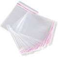 Pack / Bundle of 100 (8 x 12 Inch) Clear Resealable Cloths or Anything Packing/ Poly Transparent Plastic Bags For Storage Self Adhesive Polythene Peel + Seal Bags For Packing / Celo Bag. 