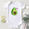 Clothing for Babies Baby Boy Clothes Baby Girl Winter Clothes Avocado Printing Jumpsuit for New Born Girl Romper for Toddler. 