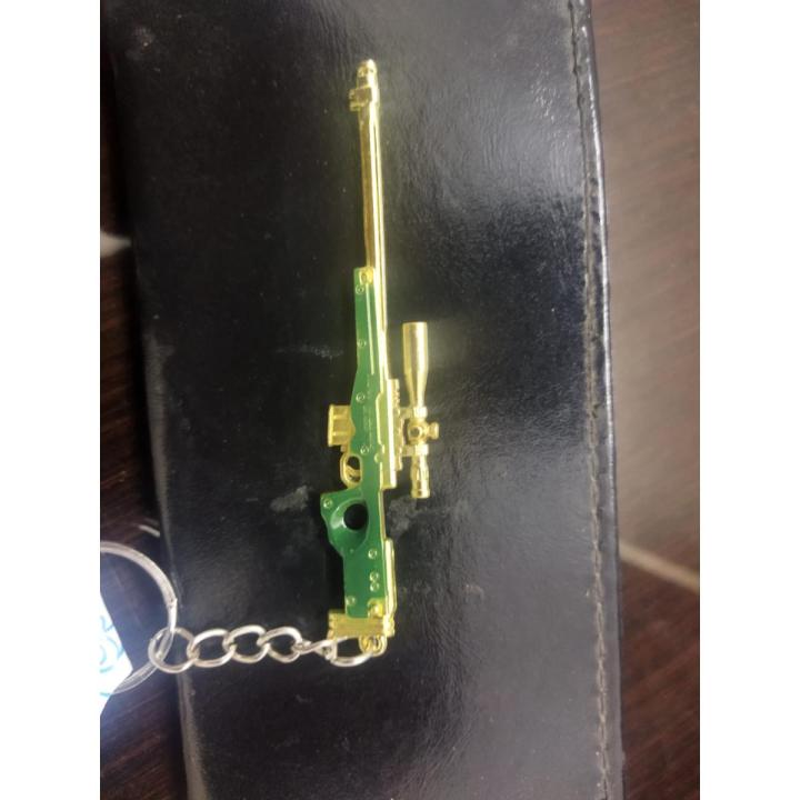 AWM keychain Original Green New AWM PUBG Key Chain For Car Keys