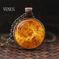 Nebula Planet Necklace Galaxy Astronomy Dome Glass Pendant Solar System Jewelry Space Universe Necklace Milky Jewelry. 
