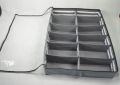 Under Bed Shoe Organizer, Shoe Cover ,Shoe Organizer ,Bag Hard Solid Parachute Fabric With Clear Plastic Zip cover. 