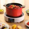 AYA Crystal 2000 Watt Infrared Universal Hot Plate Home Multifunction Circular Electric Ceramic Stove, Temperature Controls, Power Indicator Light, Easy to Clean, Healthy & Environment Friendly Energy-Efficient Portable Ideal for Simultaneous Cooking, |. 