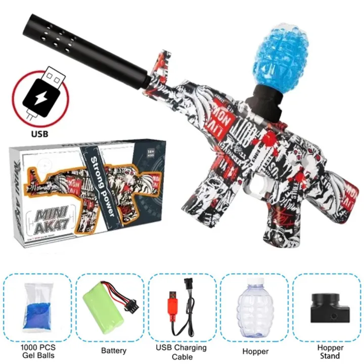 AK-47%20Gel%20Blaster%20Rechargeable%20Electric%20Machine%20Toygun%20With%201000%20Pcs%20Gel%20Balls%20-%20Red%20-%20Image%202