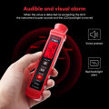 3-in-1 Magnetic Field/Electric Field/Temp Tester, Portable Digital Magnetic Field Detector, Electric Field Detector, Household/Industrial EMF Analyzer. 