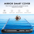 Smart Mirror Flip Phone Case For Redmi Note 10 10S 12 12S 13 Pro Plus 4G 5G 10C 12C Back Cover Cases. 