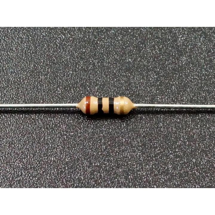 12 Pcs 10 Ω Ohm 1/4 Watt Through Hole Resistor | 10 Ohm Resistance | ±5%