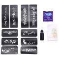 BRADOO Temporary Tattoo Ink Natural Long Lasting Organic Jagua Fruit Gel/Ink No Chemicals No Alcohol 10Ml Tattoo Stickers Y23. 