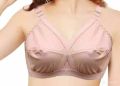 Pack of four pure cotton stuff bra brazzers skin and black color. 