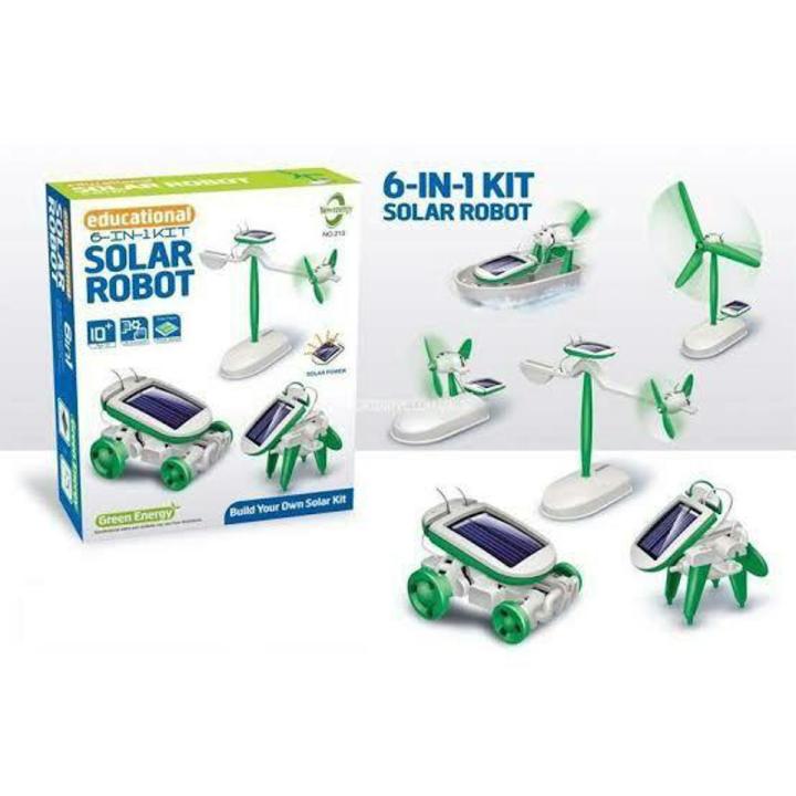 Solar Robot 6 in 1 Kit Educational Toy