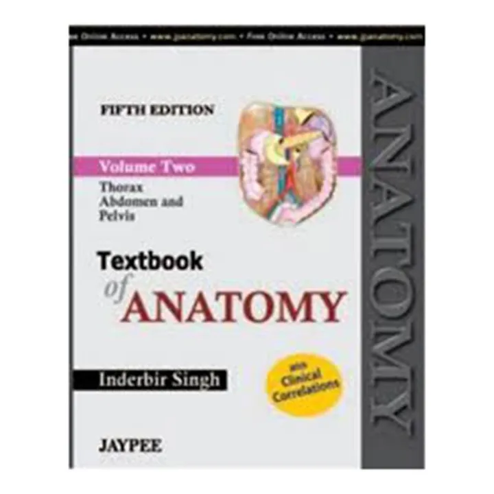 Textbook Of Anatomy Thorax Abdomen And Pelvis Volume Ii (With Clinical ...