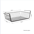 Wasi Store Storage Space Under Shelf Basket For Shelf Bibliotheque Placard Kitchen. 