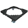 Adjustable Fridge Stand with Wheels for Washing Machines and Appliances, Waterproof, Shock-Proof, Vibration-Proof, Heavy Duty, 17-30 Inches. 