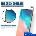 9D Samsung S6 S7 S8 S9 S10 S10E Note 8 9 10 20 Pro Lite Edge Plus Ultra 5G Full Cover Tempered Glass Screen Protector. 