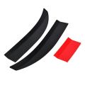 Universal Car Spoiler, Adjustable Rear Trunk Spoiler Lip Roof Tail Wing Accessories, Black+Red. 