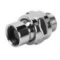 2X Brass Chrome Ball Joint Shower Arm Head Angle Adjustable Swivel Adapter. 