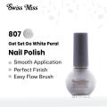 Swiss Miss Nail Polish Get Set Go White Pearl (807). 
