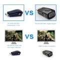 HDMI Male To VGA 15 Pin Female Adapter Audio Video Converter HD 1080P For PC Laptop TV Box Computer Display. 