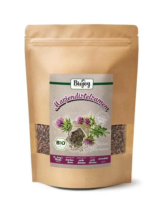 Bioj-oy Organic Milk Thistle Seeds Whole (300 g), Ideal for Milk ...