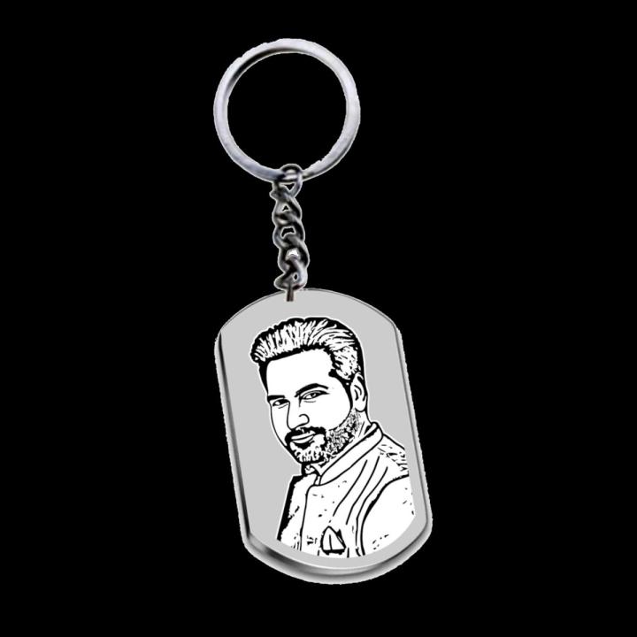 Transparent Customized Keychains - Print Your Own Image Text on Acrylic Keychain