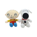 Cross-Border New Products Family Guy plush Spoof Home Animation Peripheral Plush Puppet and Doll Tide Playing Card. 