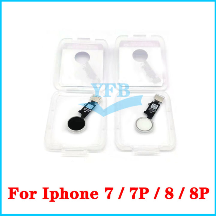 For Iphone 7 8 Plus Home Button Fingerprint Touch ID Sensor Flex Cable