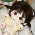 20cm Kawaii Cotton Dolls Anime Plush Stuffed Customization Figure Miaomiao Naked Figure Doll Wearable Clothing Dress Up Gifts Pizazzazz. 