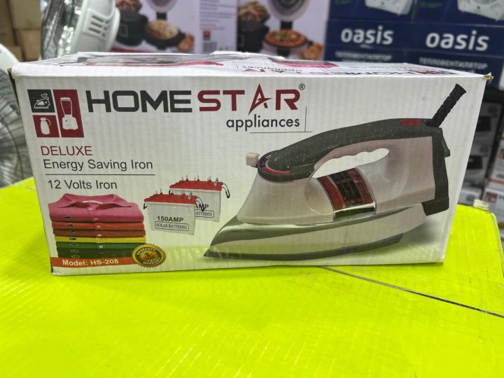 Home%20Star%20HS-203/205%20Heavy-Duty%20Solar%20&%20Energy-Saving%20Automatic%20Dry%20Iron%20%7C%20Deluxe%20DC%2012V%20Battery%20&%20UPS%20Powered%20Iron%20%7C%20Original%20Home%20Star%20Appliance%20-%20Image%205