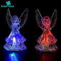 Green Home Angel Lamp Creative Shape 3D Angel Night Light Desktop Decoration. 