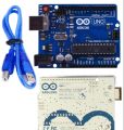 Arduino UNO R3 Italy ATmega328P with USB cable. 