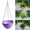 Plastic Hanging Plant Pots, Flower Pots, Hanging Pots with Chain Hangers Planters Plastic Gardening Pots alternate to Clay Pots best container gardening ideas Top Reviewed Top Rated Top ranked. 