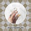 PVC Clear Jewelry Zipper Bag,Jewelry Earring Storage Book,(84 Cells). 