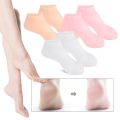 Lethe Ling 1Pair Foot Spa Pedicure Socks Anti Cracking Silicone Exfoliating Socks Pain Relief Anti-Slip for Dry Cracked Feet. 