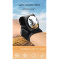 HD Bicycle Rearview Mirror Arm Wrist Strap Safety Rear View Cycling Accessories MTB Road Bike Mirrors. 