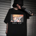 My Hero Academia T-shirt Anime Hentai Himiko Toga Knife Graphic Tshirt Summer Oversized Tees Unisex Tops Harajuku Streetwear. 