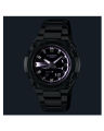 Casio G Shock GST B600 Series Mens Shock Resistance Round Silver Resin Case Analog+Digital Solar Power Bluetooth World Time Stop Watch Timer Alarm Double LED Light Calendar Run Time Multi-Function Silver Stainless Steel Bracelet Watch-GST-B600D-1ADR. 