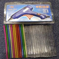 20W Hot Glue Gun Small Best Crafting Tool - Random Multicolor - Art # JS - Multiple Variation - 0016. 