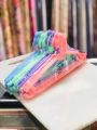 Hanger - Small Hangers best quality Pure Plastic baby hanger in multicolor best for kids for hanging clothes strong hangers pack of 12. 