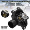 NCANRUI PEL100570 PEL100570L Car Thermostat Thermostat Housing Thermostat Total for 1 TD4. 
