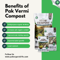 Pak Vermicompost 5kg - Organic Vermicompost Fertilizer for Plants | Premium Soil Conditioner for Home Gardens & Nurseries. 