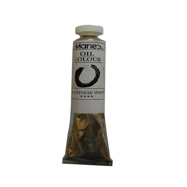 50ml Oil Colors Paint Tubes-103 Chinese White