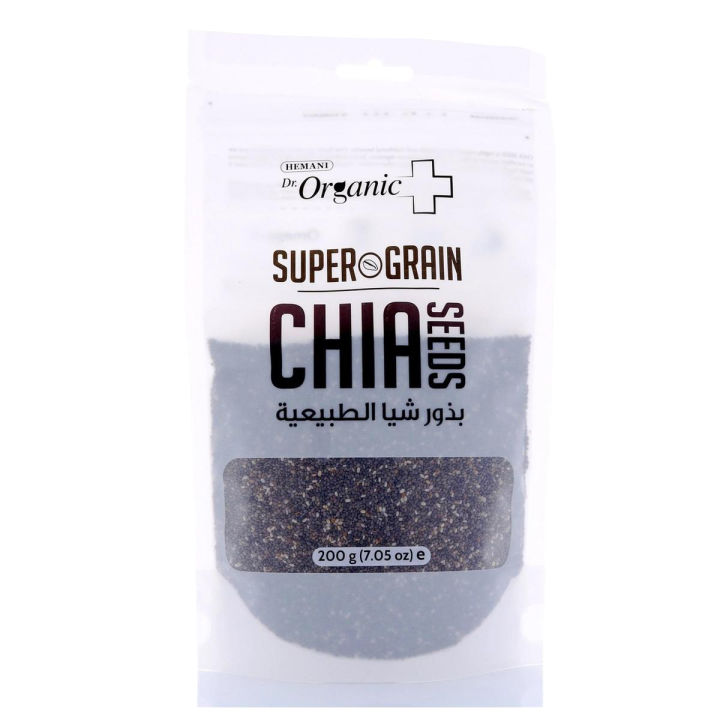 𝗛𝗘𝗠𝗔𝗡𝗜 𝗟𝗜𝗩𝗘 𝗡𝗔𝗧𝗨𝗥𝗔𝗟 - PURE CHIA SEEDS 200GM