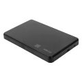 2.5 Inch HDD Enclosure USB 2.0/3.0 Plastic Hard Disk Case For SSD Disk Case HDD Box USB 2.0 HD External HDD Enclosure. 