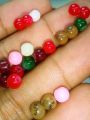 100pcs, High Quality Round Glass Beads/spacers, about 6mm, DIY Art & Craft.. 