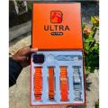 Ultra 4 in 1 Smartwatch Series 8 With 4 straps FULL HD Display WaterProof. 