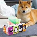 Baby Tissue Box Toy Silky Tissue Early Educational for Indoor Home Preschool Infants. 