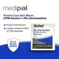 Medipal Chlorhexidine "Patient Care" Skin Wipes. 