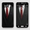 Samsung J7 2015 (J700/J7 Next/J7 Core) Skin - SkinLee HQ Vinyl Skin Wrap (Not Cover) - Hitman Costume - SKINLEE-537-2-26-3. 