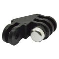 90 Degree Direction Adapter Elbow Mount with Cnc Aluminum Alloy Mini Tripod Mount Outdoor Sports Camera Base Adapter. 