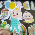 Cocomelon Stickers Pack of 15 Stickers  For Laptop,Desk, Notebook and  Mobile covers DIY Stickers - JangoMango Store. 